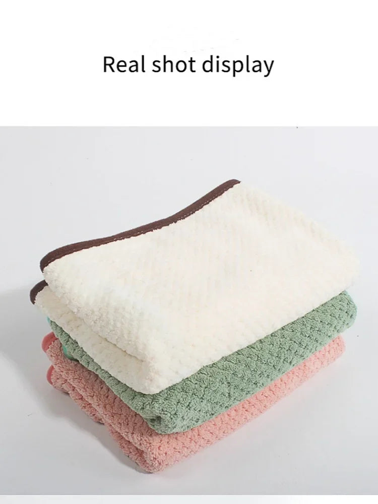 JUSTINLAU Pets Bath Towel Superfine Fiber Pets Fast Drying Towels Absorbent Dogs Cats Blanket Bathrobe Pets Cleaning Accessories