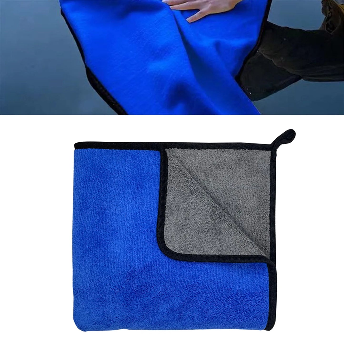 1pc 60*30cm Soft Pet Towel Quick-Absorbent Dog Bath Towel Pet Bathrobe to Keep Your Pet’S Fur Dry Quickly Absorbent Blanket