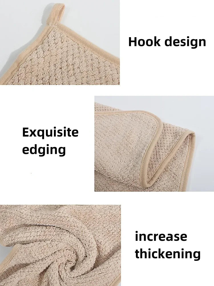 JUSTINLAU Pets Bath Towel Superfine Fiber Pets Fast Drying Towels Absorbent Dogs Cats Blanket Bathrobe Pets Cleaning Accessories
