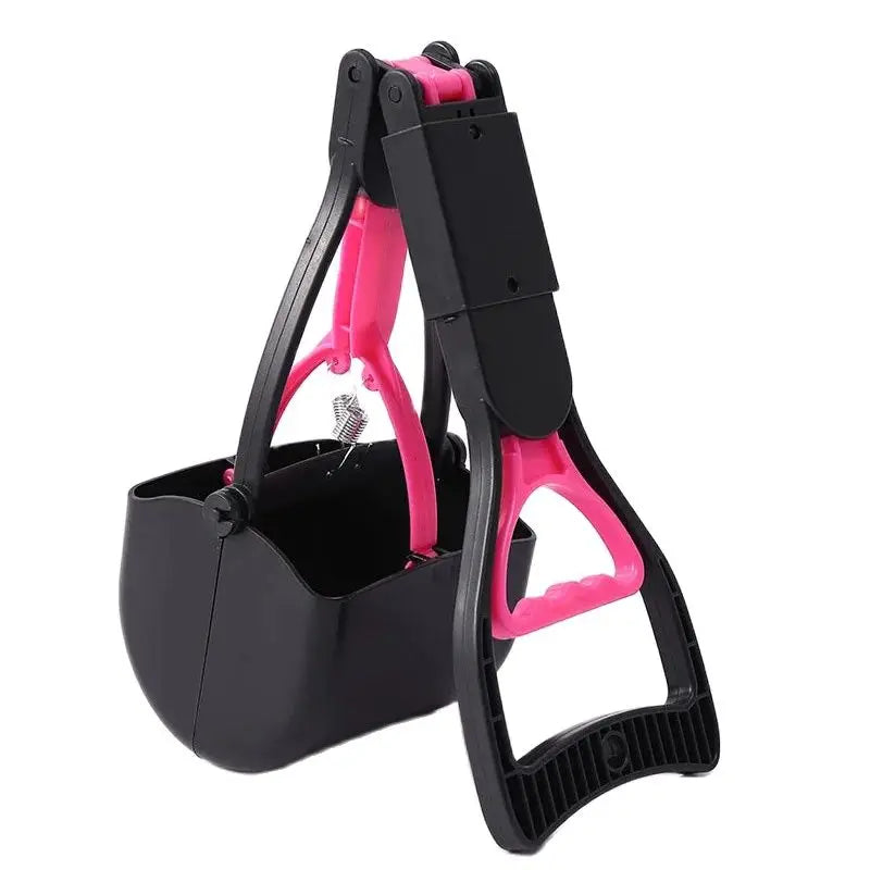Pooper Scooper For Dog Jaw Clamp Heavy Duty Long Handle Poop Scooper For Dog Puppy Cat Waste Picker Pet Cleaning Shovel Tools