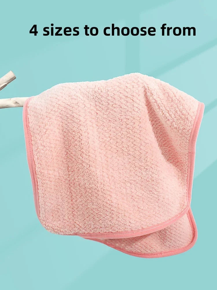 JUSTINLAU Pets Bath Towel Superfine Fiber Pets Fast Drying Towels Absorbent Dogs Cats Blanket Bathrobe Pets Cleaning Accessories